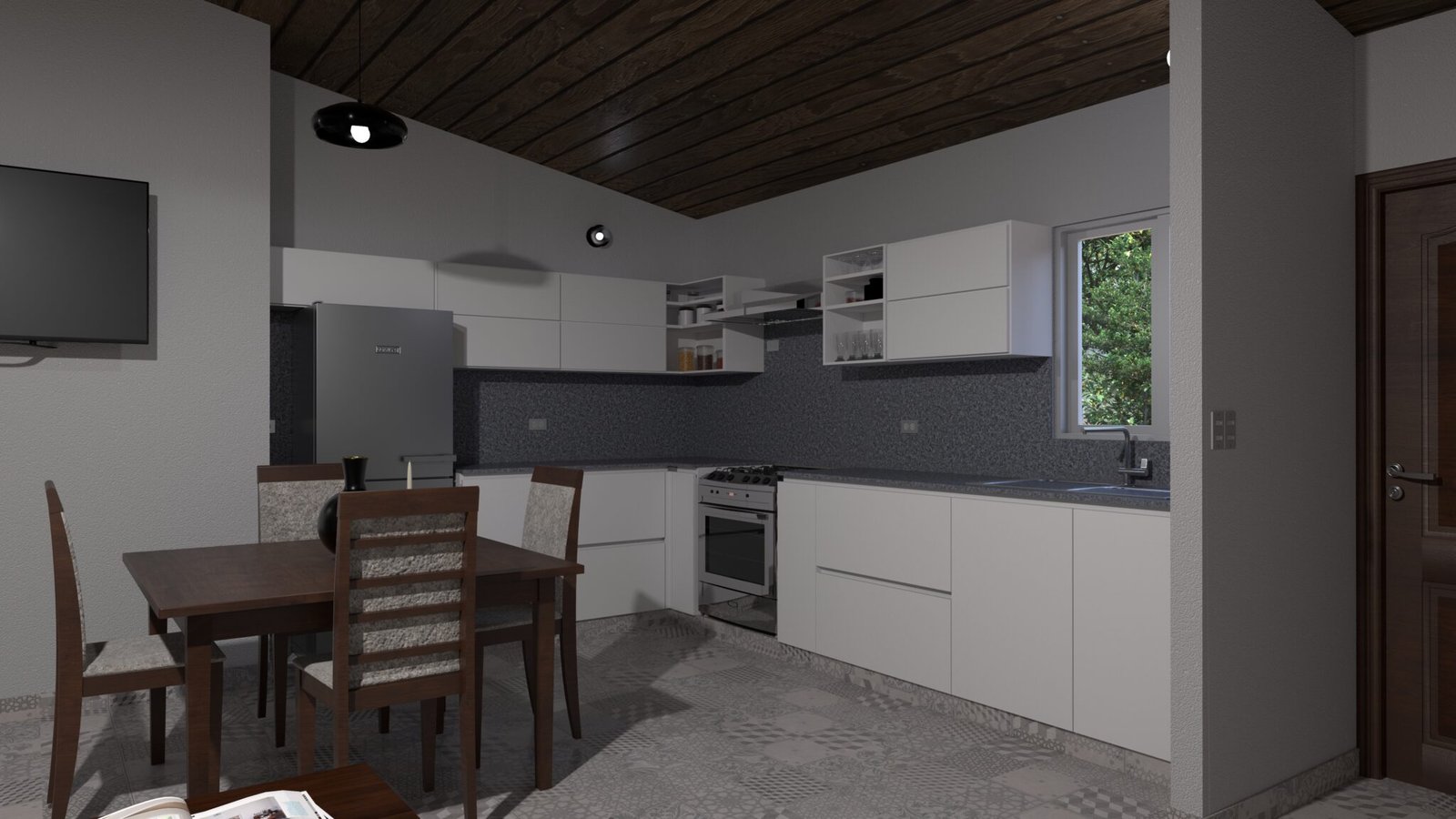 INTERIOR DE COCINA